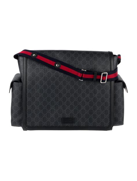 gucci gg supreme diaper bag 1 420|gucci oversized diaper bag backpack.